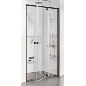 Душевая дверь Ravak Pivot PDOP2-100 03GA0300Z1 черный/транспарент