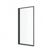 Штора для ванной Excellent Fabrika KAEX.4030.730.LP 73 черный матовый