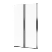 Штора для ванной Excellent Fliper KAAX.1309.800.PR 80 правая хром