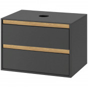 Тумба под раковину Excellent Tuto MLEX.0104.800.GRBL серый/дуб