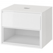 Тумба под раковину Excellent Tuto MLEX.0102.600.WHWH белый