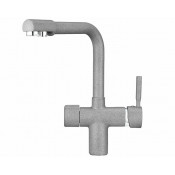 Смеситель для кухни Granula 2088al с подключением фильтра алюминиум 