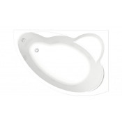 Акриловая ванна Bas Лагуна В 00020 170x110 правая белый