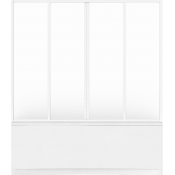 Штора для ванной Bas Ахин/Атланта/Мальта/Индика/Нептун ШТ00019 170 белый/матовое