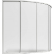 Штора для ванной Bas Сагра ШТ00038 160 белый/матовое