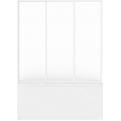 Штора для ванной Bas Ямайка ШТ00047 180 белый/матовое