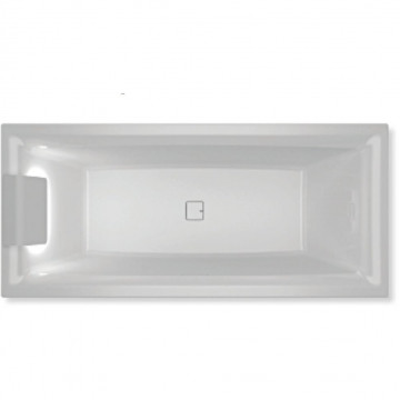 Акриловая ванна Riho Still Square Fall BR02C0500K00131 170x75 LED L белый