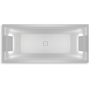 Акриловая ванна Riho Still Square Fall BR02C0500K00132 170x75 LED белый