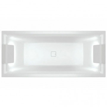 Акриловая ванна Riho Still Square Fall BR01C0500K00132 180x80 LED белый