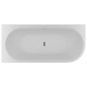 Акриловая ванна Riho Desire Corner BD05220S1WI1144 R 184x84 белый/черный матовый