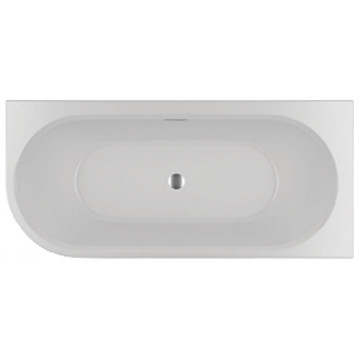Акриловая ванна Riho Desire Corner Fall LED BD06C2000K00133  L 184x84 белый/черный матовый