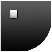 Душевой поддон Riho Basel 451 DC981700000000S 90x90 черный матовый