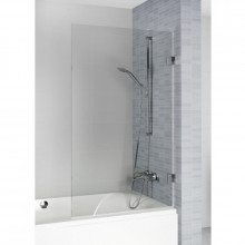Штора для ванной Riho VZ Scandic NXT X107 GX01032C2 R 80 хром/прозрачное