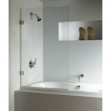Штора для ванной Riho VZ Scandic NXT X107 GX01072B1 L 100 черный/прозрачное