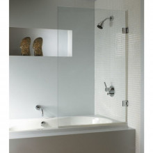 Штора для ванной Riho VZ Scandic NXT X107 GX01072B2 R 100 черный/прозрачное