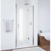 Душевая дверь в нишу Vegas AFP 100 08 10 R глянцевый хром/сатин