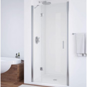 Душевая дверь в нишу Vegas AFP 110 08 01 L глянцевый хром/прозрачное