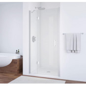 Душевая дверь в нишу Vegas AFP 110 07 01 L матовый хром/прозрачное