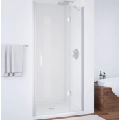 Душевая дверь в нишу Vegas AFP 110 07 01 R матовый хром/прозрачное