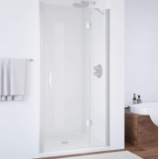 Душевая дверь в нишу Vegas AFP 120 07 01 R матовый хром/прозрачное