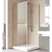 Душевой уголок Vegas AFP-Fis Lux 90 08 01 L глянцевый хром/прозрачное