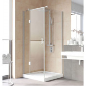 Душевой уголок Vegas AFP-Fis Lux 100*90 07 01 L матовый хром/прозрачное