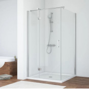 Душевой уголок Vegas Glass AFP-Fis 100*90 08 01 L глянцевый хром/прозрачное