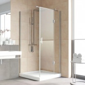 Душевой уголок Vegas AFP-Fis Lux 100 08 01 R глянцевый хром/прозрачное