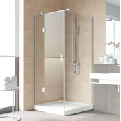 Душевой уголок Vegas AFP-Fis Lux 100 07 01 L матовый хром/прозрачное