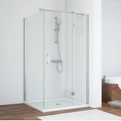 Душевой уголок Vegas Glass AFP-Fis 100 08 01 R глянцевый хром/прозрачное