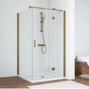 Душевой уголок Vegas Glass AFP-Fis 100 05 01 R бронзовый/прозрачное