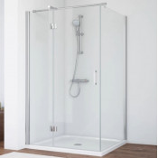 Душевой уголок Vegas AFP-Fis 120*80 08 01 L глянцевый хром/прозрачное