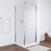 Душевой уголок Vegas EP-Fis 80 08 10 R глянцевый хром/сатин