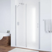 Душевая дверь в нишу Vegas Glass EP-F-1 100 07 10 L матовый хром/сатин