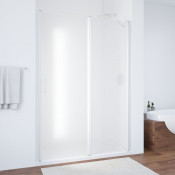 Душевая дверь в нишу Vegas EP-F-1 115 01 10 R белый/сатин