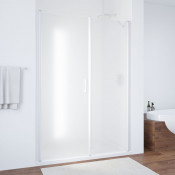 Душевая дверь в нишу Vegas EP-F-2 110 01 10 L белый/сатин