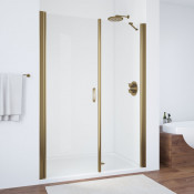 Душевая дверь в нишу Vegas Glass EP-F-2 150 05 01 L бронза/прозрачное