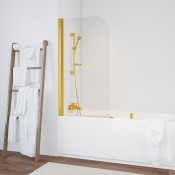 Шторка для ванной Vegas EV 76 09 01 L золото/прозрачное