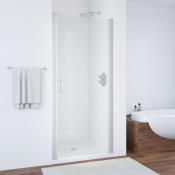 Душевая дверь в нишу Vegas ЕР 65 07 01 матовый хром/прозрачное