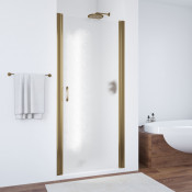 Душевая дверь в нишу Vegas ЕР 90 05 02 бронза/шиншилла