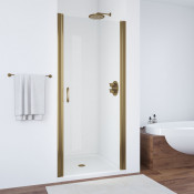 Дверь в душевой проем Vegas ЕР 70 05 01 бронза/прозрачное