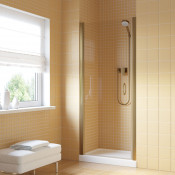 Душевая дверь в нишу Vegas EP LUX 60 05 01 L бронза/прозрачное