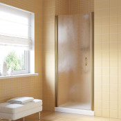 Душевая дверь в нишу Vegas EP LUX 70 05 02 L бронза/шиншилла