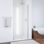 Душевая дверь в нишу Vegas Е2Р 70 07 10 матовый хром/сатин