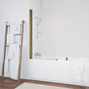 Шторка для ванной Vegas EV 76 05 10 L бронза/сатин