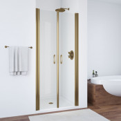 Душевая дверь в нишу Vegas Е2Р 100 05 01 бронза/прозрачное