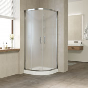 Душевой уголок Vegas Glass ZS 90 08 10 глянцевый хром/сатин