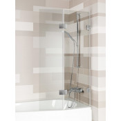 Шторка для ванны Riho VZ Scandic NXT X500 Space Saver P  GX00642B2 91 черный/прозрачное