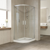 Душевой уголок Vegas Glass ZS-F 120*90 07 01 матовый хром/прозрачное