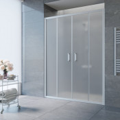 Душевая дверь в нишу Vegas Z2P NOVO 200 07 10 матовый хром/сатин